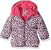 Pink Platinum Baby Girls Colorful Cheetah Puffer