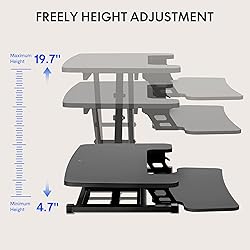 FLEXISPOT 35in Standing Desk Converter Height