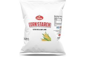 Corn Starch by Onuva - 5 lbs, (2,3 kg) - Gluten Free - Vegan - Thickener For Sauces, Soup, & Gravy