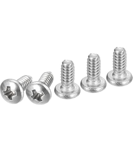 METALLIXITY Flat Head Hex Socket Cap Screws Bolts(M3-0.5x4) 100Pcs, 304 Stainless Steel Hex Socket Furniture Bolts Screws - For Furniture Woodworking Project, Silver Tone