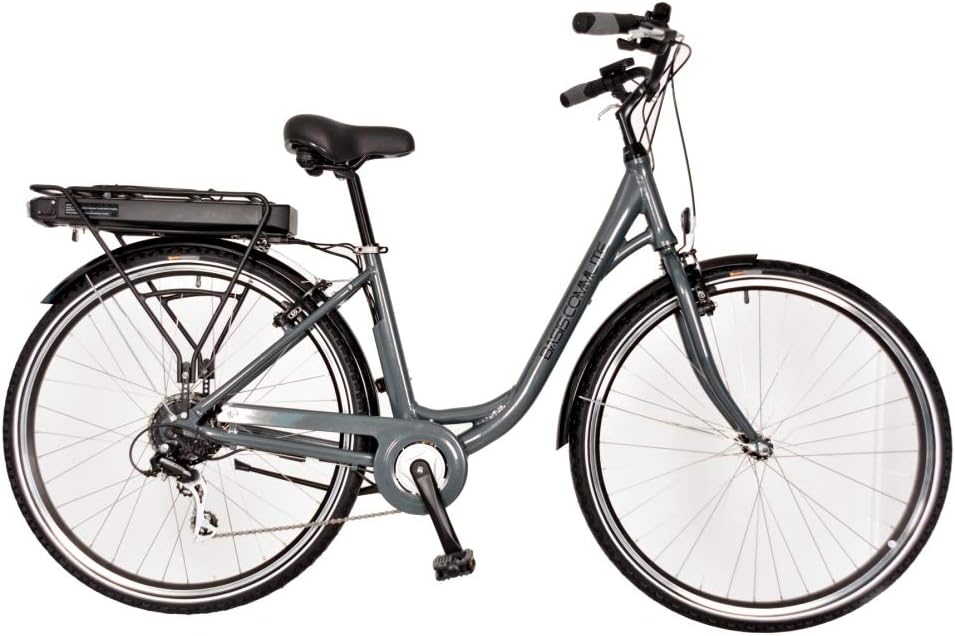 Basis Commute Unisex Step Through Electric Bike - Graphite Grey