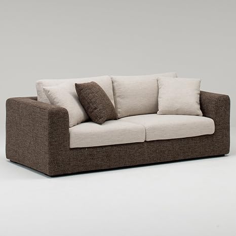 Amazon Style Proposer スタイルプロポーザ Daisy 3人掛けソファ ミディアムタイプ ラフブラウン ソファ カウチ オンライン通販