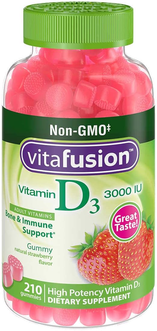 Vitafusion Extra Strength Vitamin D3 Gummies (210 count