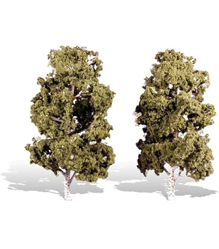 Amazon.com: Woodland Scenics Medium Green Trees 8