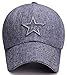 Panegy Stylish Cotton Outdoor Cap Star Embroidery Trucker Hat Hiphop Hat Baseball Cap
