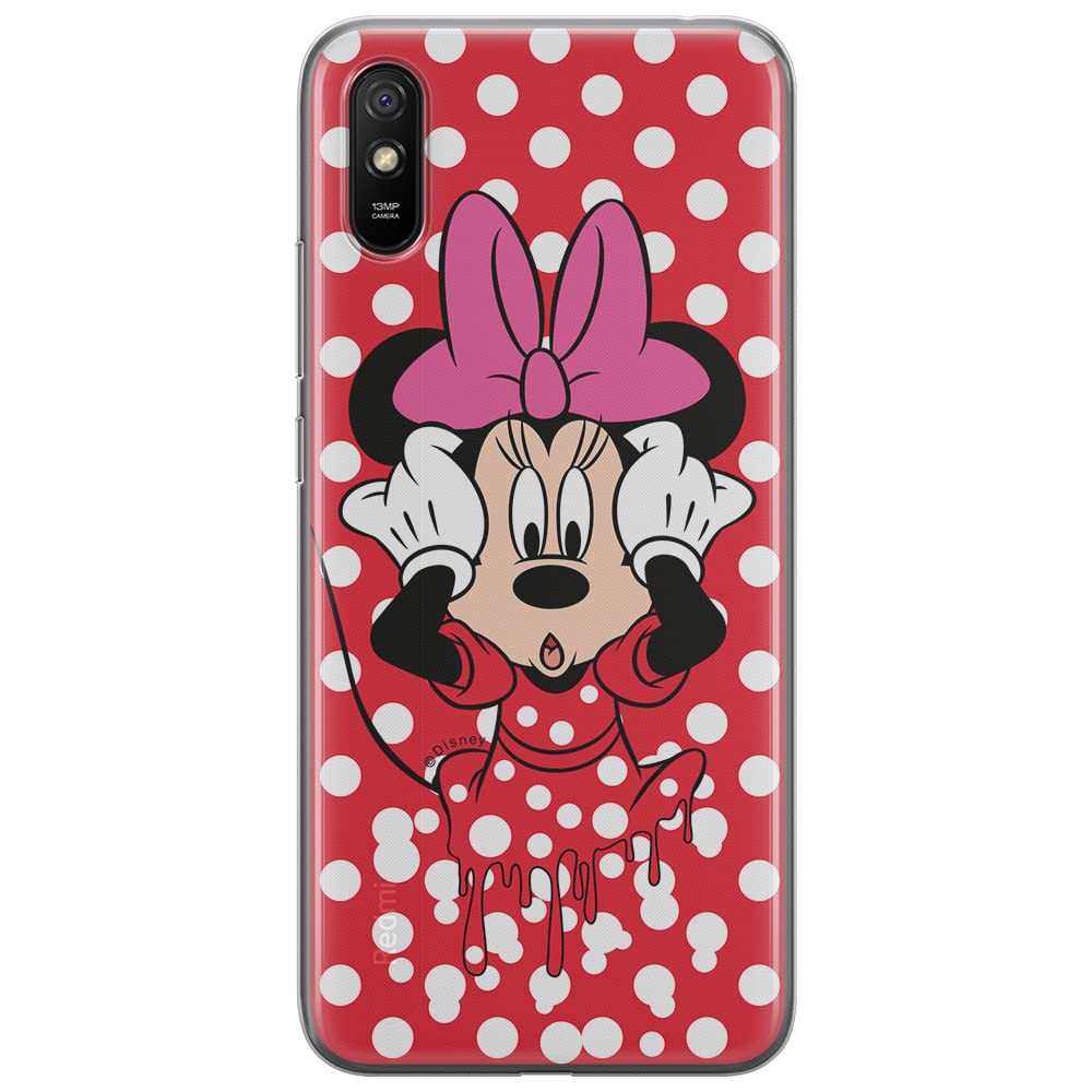 ERT GROUP mobile phone case for Xiaomi REDMI 9A original and officially Licensed Disney pattern Minnie 016 optimally adapted to the shape of the mobile phone, case made of TPU