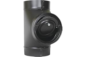 UNITED STATES STOVE CO US Stove DR6 Barometric Draft Regulator, 6-Inch