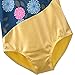 DAXIANG Sparkly Gymnastics Leotard for Girl Long Sleeve Toddler Dance Wear Leotard Gold 3-4Y