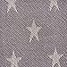 DII 4TH of July Patriotic Throw Blanket with Decorative Tassles, Use for Chair, Couch, Bed, Picnic, Camping, Beach, & Just Staying Cozy at Home (50 x 60), Star Gray
