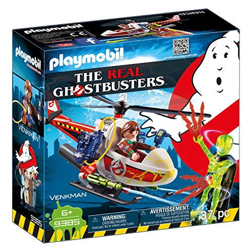PLAYMOBILÂ® Venkman with Helicopter Building Set