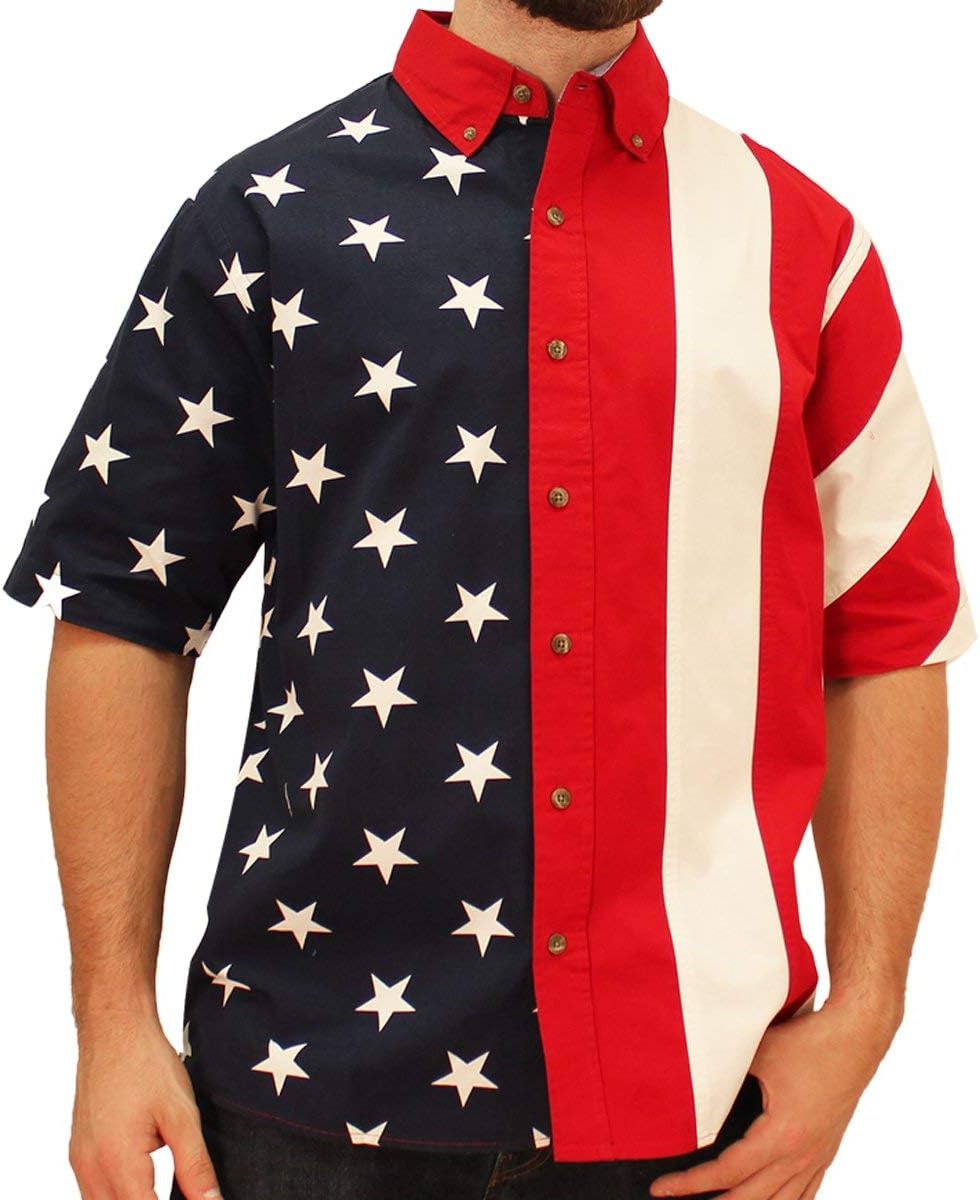 American Summer Polo para Hombre, diseño de Media Estrella con la