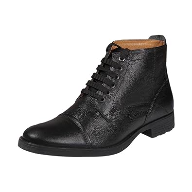 red chief black long shoes