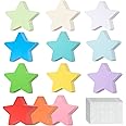 240 Pieces Large Star Cut Outs Paper Stars Shapes Assorted Color Star Cutouts Classroom Decoration Star Die Cuts for DIY Kids Craft Projects Bulletin Board Spring Summer Theme School Party 6X 6 Inch