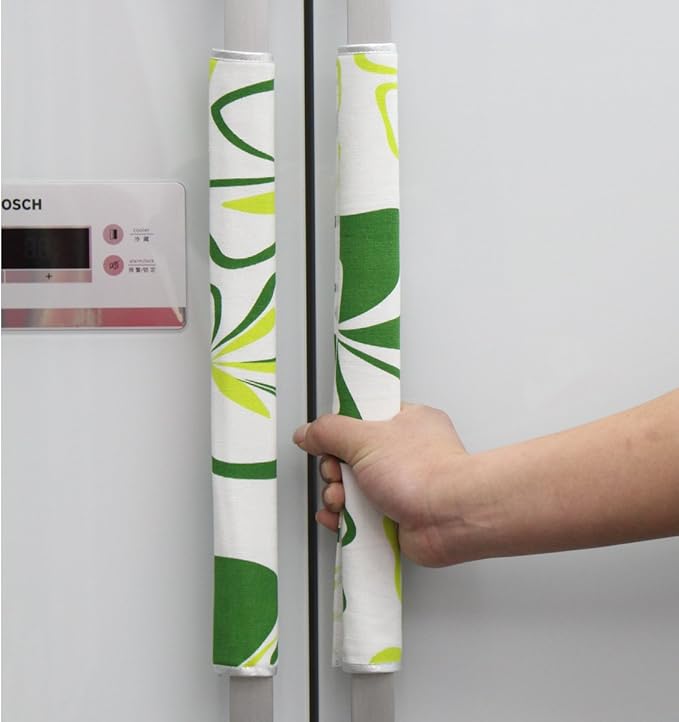 OUGAR8 Refrigerator Door Handle Covers Protective Kitchen