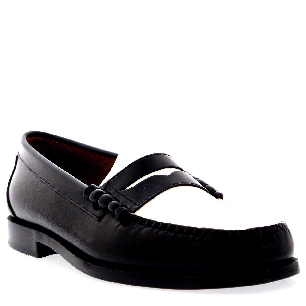 weejuns black and white