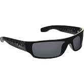 Locs Super Dark Sunglasses Mens Black Wrap Around Lowrider Gangster Cholo Vintage Flat Top