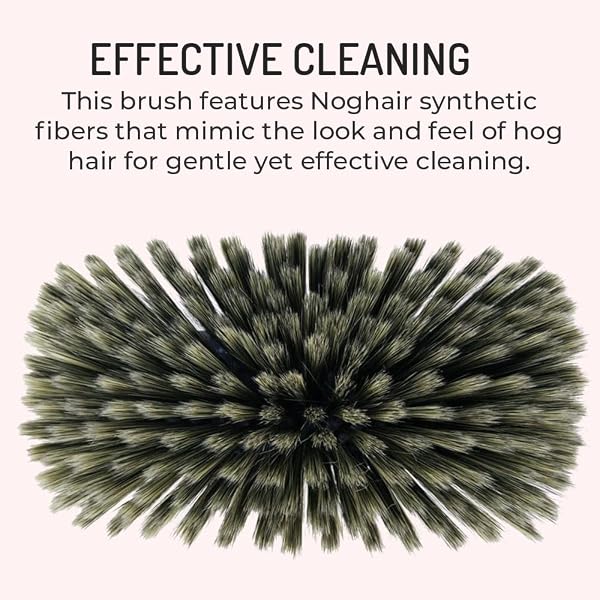 HI-TECH NOGHAIR WASH BRUSH – 14″ MULTI-LEVEL CAR WASH BRUSH TB-14X3CR – SOFT BRISTLES FOR SCRATCH-FREE CLEANING – FOR CARS, TRUCKS & SUVS – FITS THREADED HANDLE