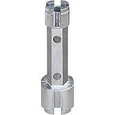 BearHut Tub Drain Remover Wrench Removal Tool Dual Ended Dumbell for Bath Drains Heavy Duty Aluminum