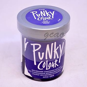 Punky Violet Semi Permanent Conditioning Hair Color, Vegan, PPD and Paraben Free, lasts up to 25 washes, 3.5oz