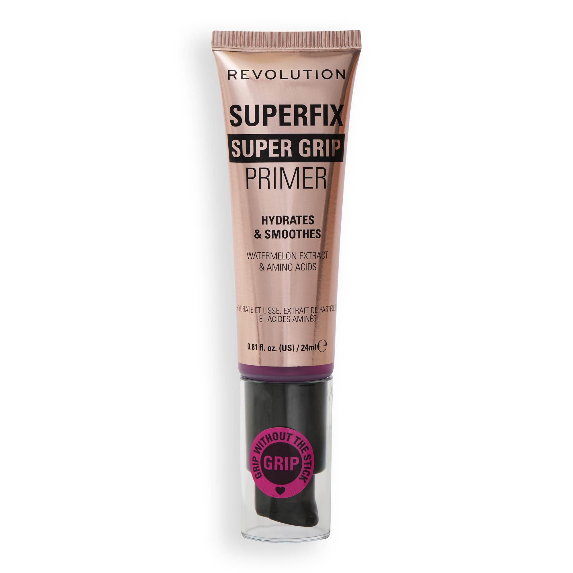 Photo 1 of Revolution, Superfix Grip Primer, Hydrating & Smoothing Face Primer for Makeup, Gel-Formula to Grip Look, Vegan & Cruelty-Free, 0.81 fl oz
