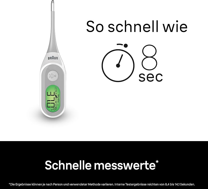 Age Precision Digitalthermometer | Digitaler Stick für versch. Stellen | Oral, rektal oder unter der Achselhöhle | Geeignet für Babys und Kinder | Die #1 Marke bei Ärzten(1) | PRT2000
