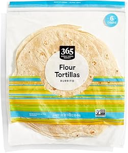 365 by Whole Foods Market Burrito Flour Tortillas, 16 OZ