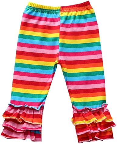 striped rainbow pants