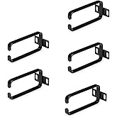 StarTech.com 5-Pack 1U Vertical Cable Management D-Ring Hooks, Cable Manager for 19" Server Racks/Cabinets, Wire Organizers