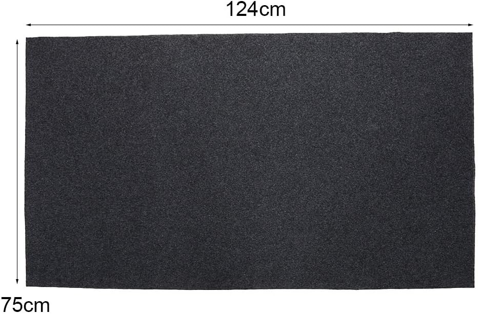 Nikou BBQ Floor Mat - Barbecue Flame Fireproof Heat Resistant Floor Rug Non Stick BBQ Gas Grill Splatter Mat, for Backyard Indoor Outdoor Floor Protective Rug - Image 4