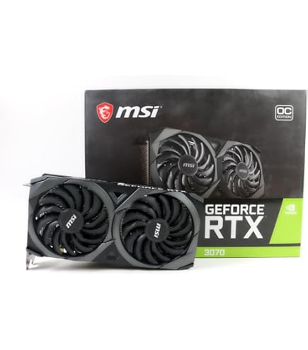 Amazon.com: MSI Gaming GeForce RTX 3070 8GB GDRR6 256-Bit HDMI/DP