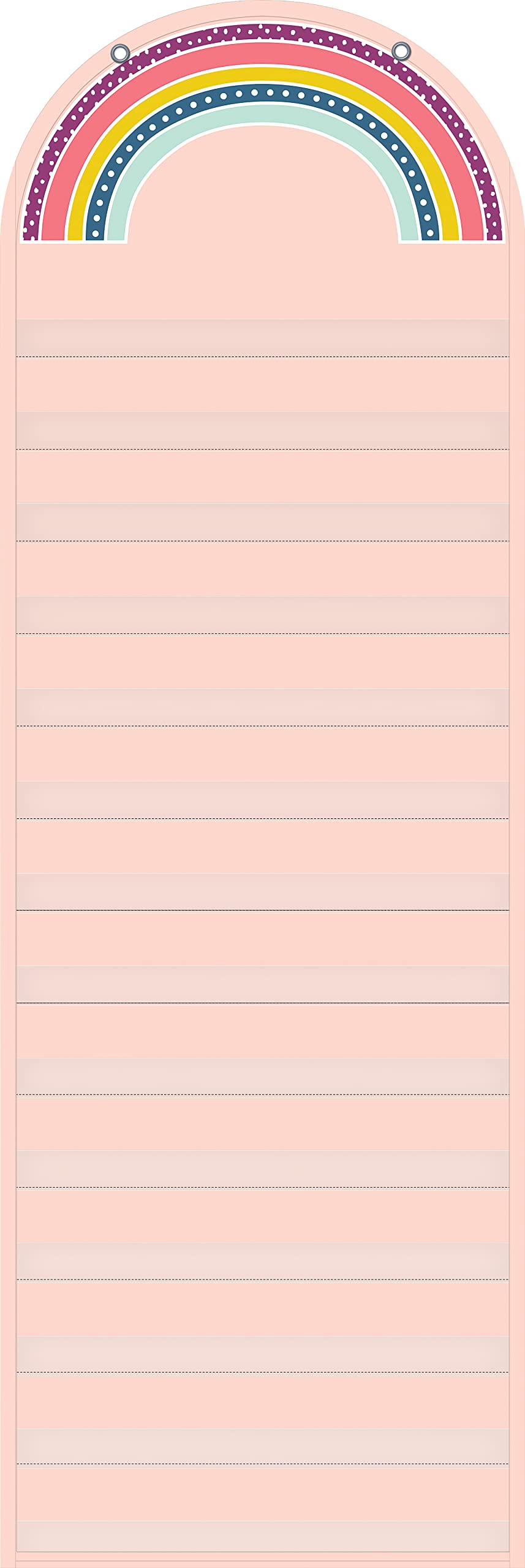 Oh Happy Day Rainbow 14 Pocket Chart