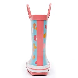 LANCDON Toddler Rain Boots for Boys and Girls
