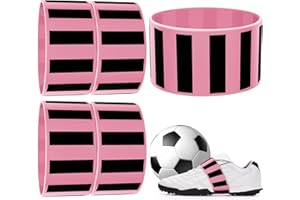 Eyourlife Soccer Cleat Lace Cover & Football Shoe Band - 4PCS Silicone Shoe Bands for Soccer and Football Cleats