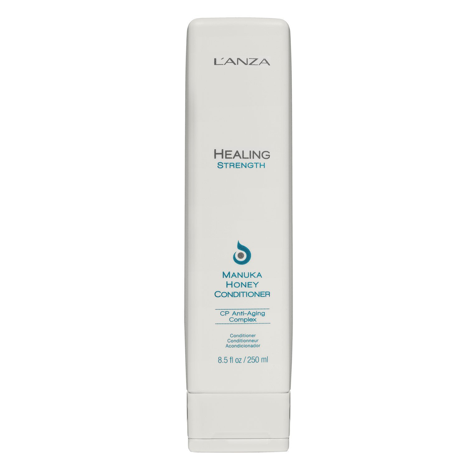 L’ANZA Healing Strength Manuka Honey Conditioner – Strengthens, Protects and Restores Weak, Fragile, and Aged Hair, Rich with Keratin Protein, Healing Oils, and Vitamin C (8.5 Fl Oz)