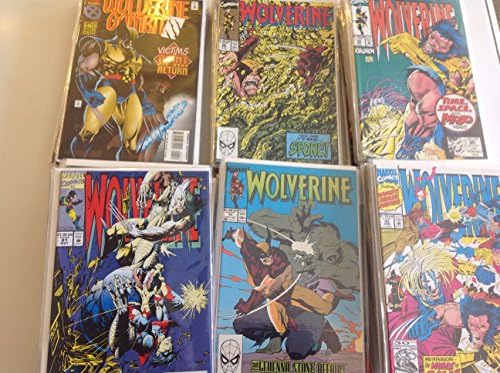 WOLVERINE - MARVEL COMIC BOOK LOT of 25 Comic – January 1, 1990
