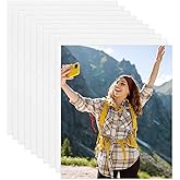MECCANIXITY 10 PCS Sublimation Metal Photo Blanks 4"x6", 0.45mm(0.018") Aluminum Photo Sign Blanks Poster Frame for DIY Printing, Wall Decor, Bedroom Living Room