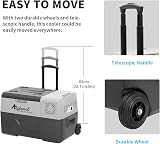 Alpicool CX30 30L Car Refrigerator Freezer 12V Portable with Telescopic Handle view 4