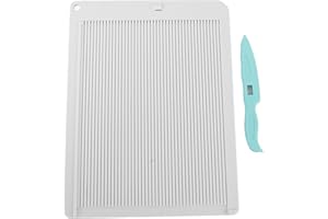 Buachois Multipurpose Scoring Board, 21.8 x 16.5cm, Paper Trimmer Cutter for Crafts, Card Making, Envelope Folding