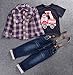 LUKYCILD 4T Boy Clothes Baby Boy Clothes Toddler Boy Clothes