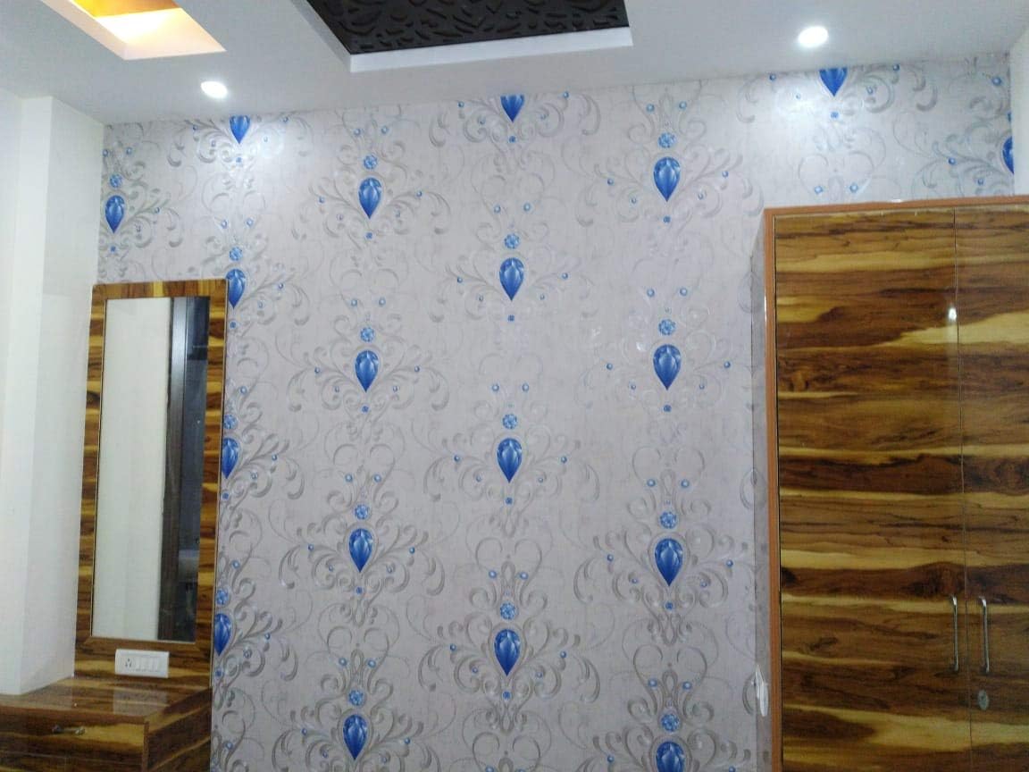 Perfect Floor Wallpaper for Walls|57 sqft/per roll | Modern Beautiful 3D Pattern Wallpaper roll | Wallpaper for Bedroom, Wallpaper for Living Room | (Multicolor)