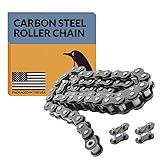 PGN #40 Roller Chain - 10 Feet + 2 Free Connecting