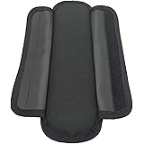 Black Universal Shoulder Strap Pads Replacement Shoulder Pad Air Cushion Shoulder Relief Pad