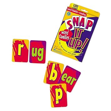 Learning Resources Snap It Up! Phonics:Word Families