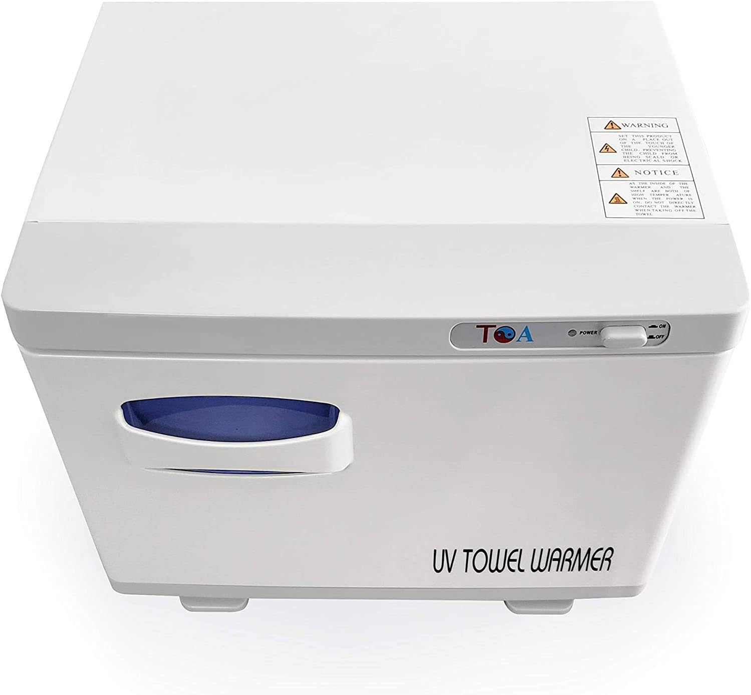 TOA Hot Towel Warmer Cabinet Heating Spa Beauty Salon Equipment w/Tray 2 in 1 (8s): Home & Kitchen
