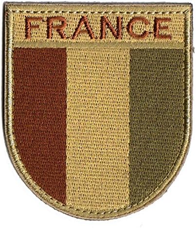 INSIGNE FRANCE PATCH TISSU OPEX LEGION ETRANGERE PARACHUTISTE COMMANDO ORIGINAL VELCRO PATCH (2)