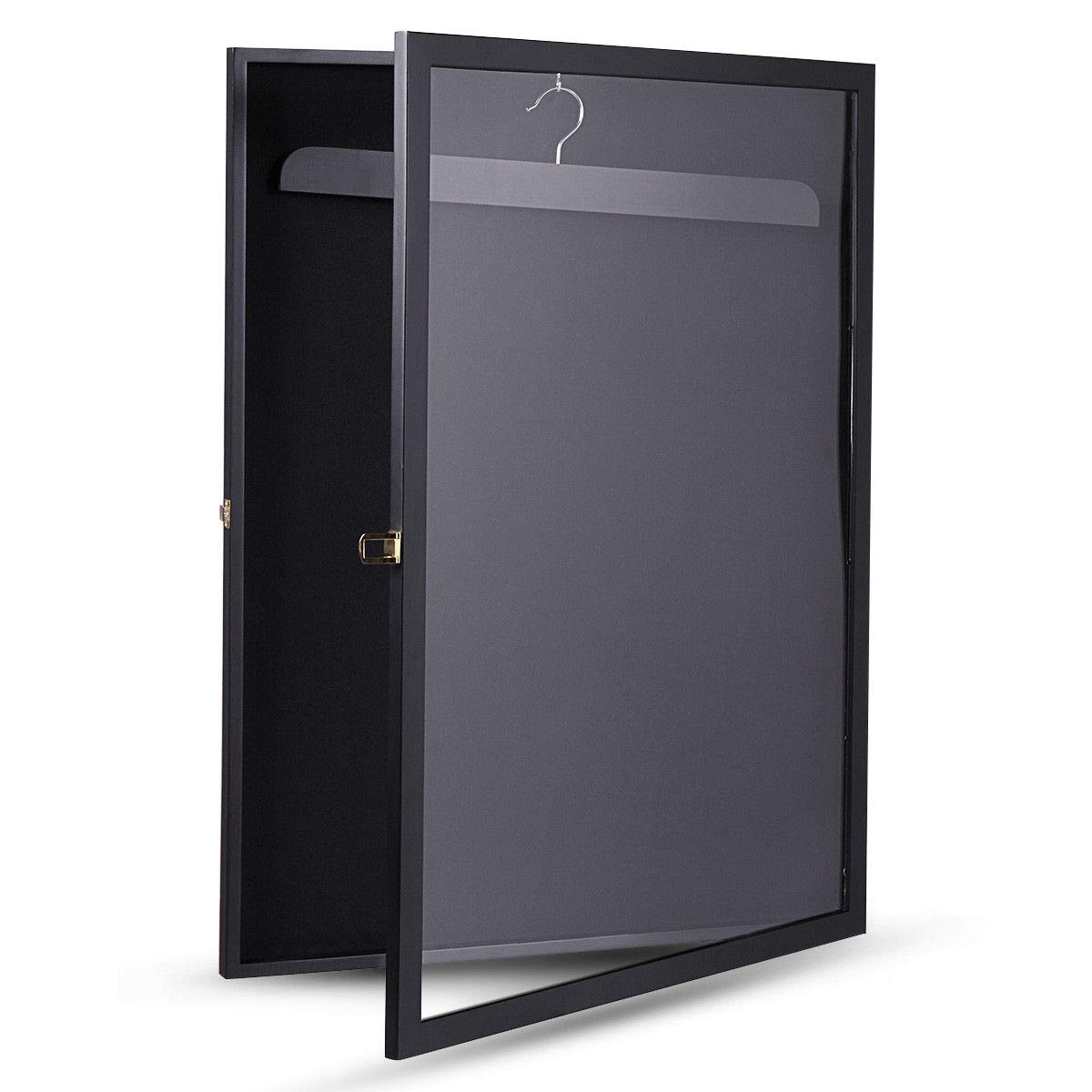 betterhomechoice Black Sports Jersey Frame Box Wall