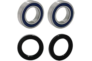 Alpha Rider Rear Wheel Bearing & Seals Kit for Suzuki King Quad Quadrunner 250 300 4WD LTF LTF300F 4x4 LTF4WDX LT4WD 1 Kit