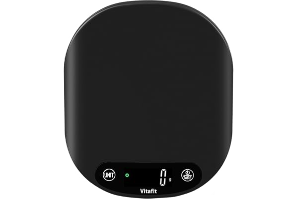Vitafit 33lb Food Scale, High Accuracy 0.1oz by Our Professional Scale Factory Since 2001, Food Scale Digital Kitchen for Coo