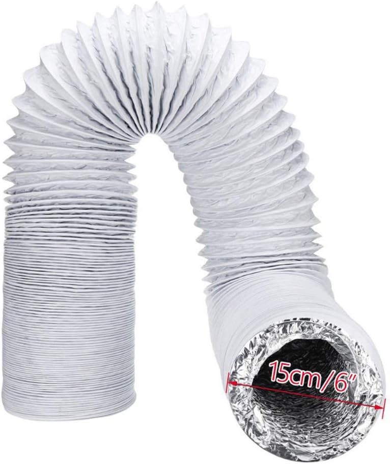 RoJuicy Air Conditioner Hose, Portable Exhaust Vent with 5.9" Diameter - Length up to 80"/118'', Great for Portable Air Conditioners