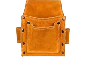 Electrician Waist Tool Belt Pouch Bag Screwdriver Kit Holder Leather Storage Bags Small Pouch Bag